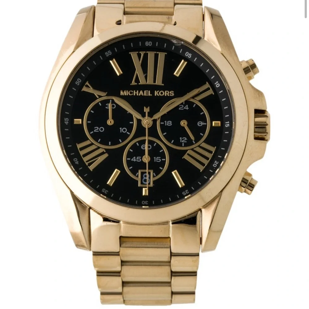 Michael Kors 45mm Bradshaw Watch EUC